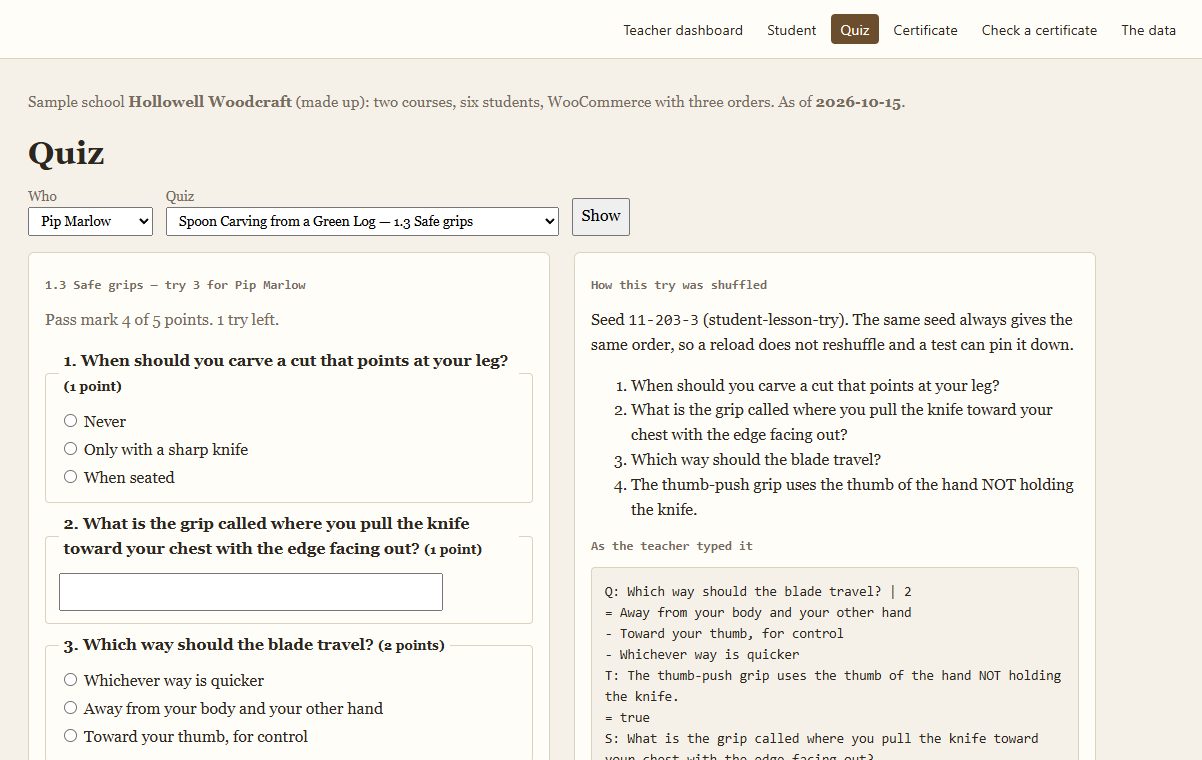 Hornbook: another of its screens