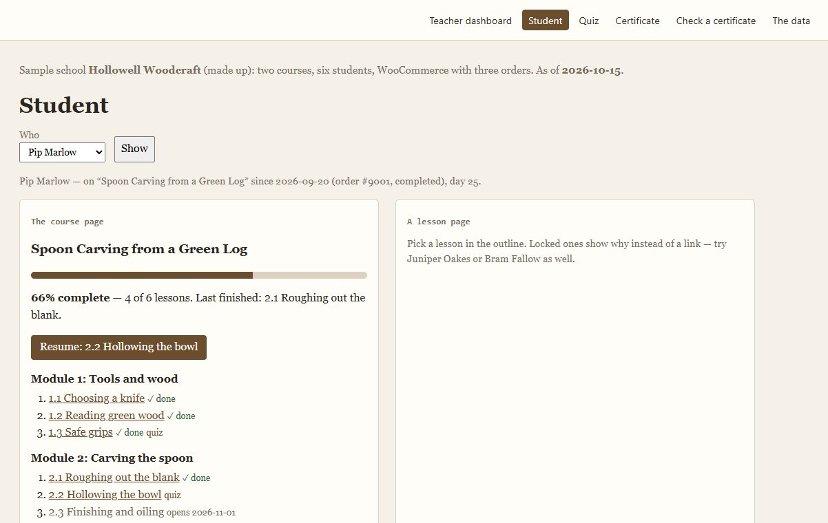 Hornbook: another of its screens
