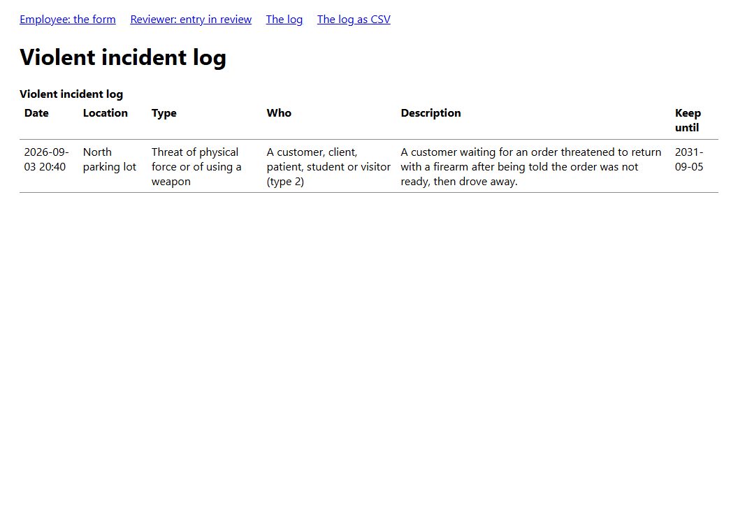 Watchword: another of its screens